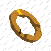 Шайба гидротрансформатора (42x27x4.3, бронзовая)