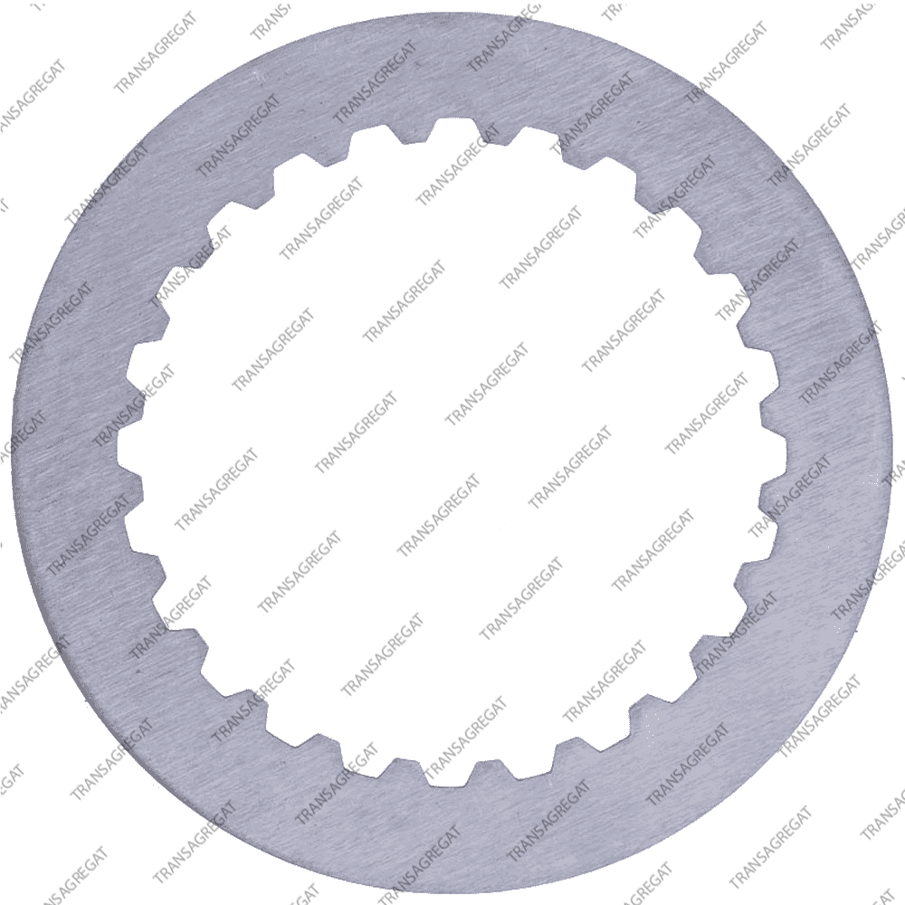 Фрикционный диск (114x2.1x24T) K3 (односторонний, внутренние зубья, 02-up)