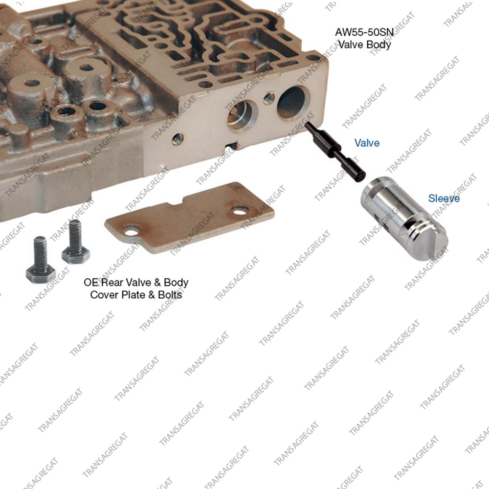 Клапан регулировки блокировки гидротрансформатора