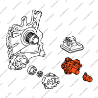 Соленоид контроля Start-Stop (тип 1, с крышкой масляного насоса в сборе)