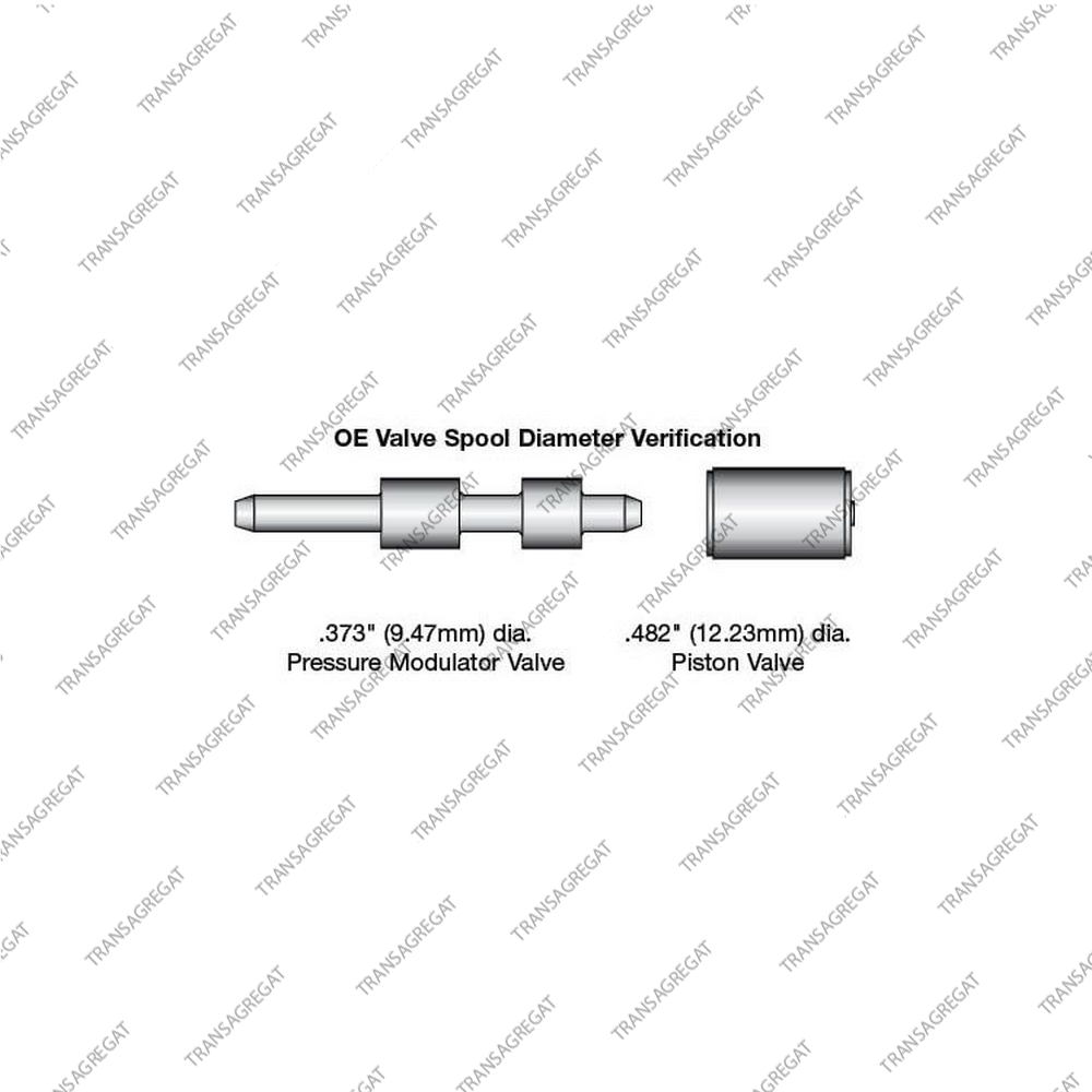 Клапан регулировки модулятора давления (ремонтный)