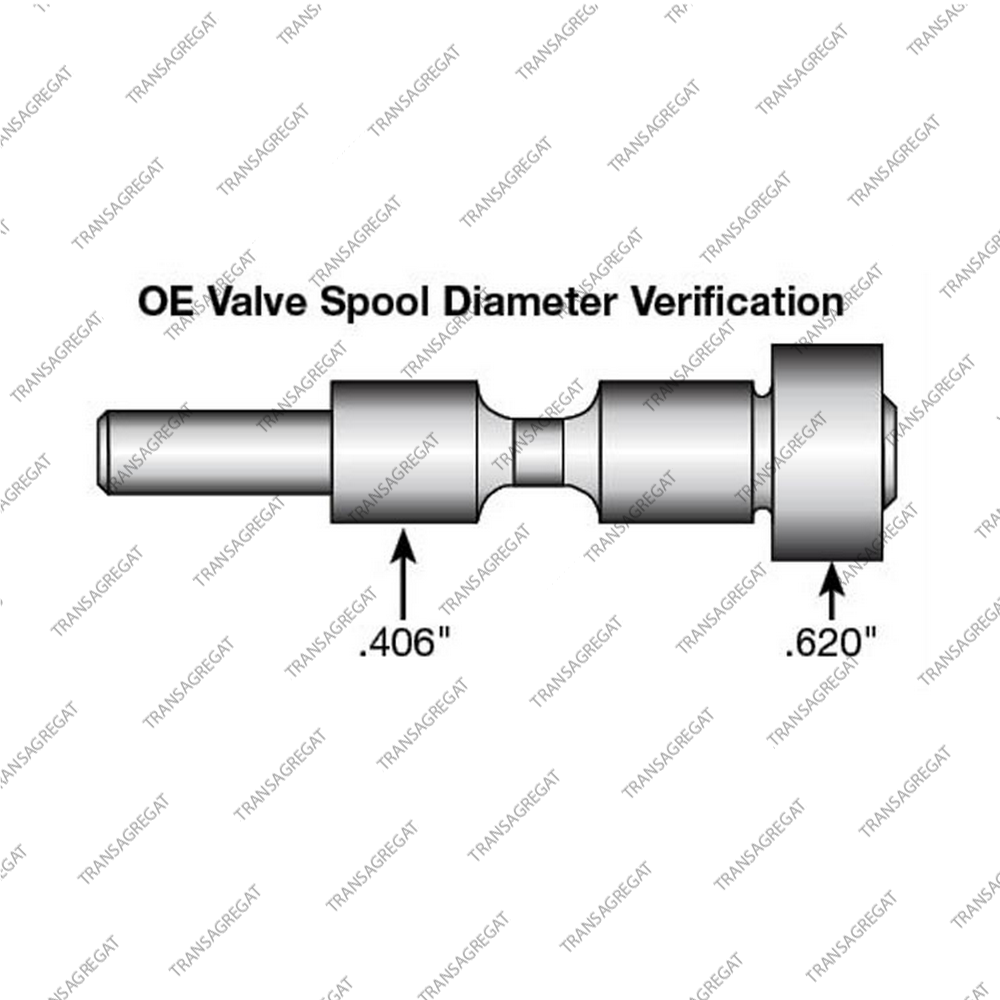 Клапан регулировки блокировки гидротрансформатора (ремонтный)