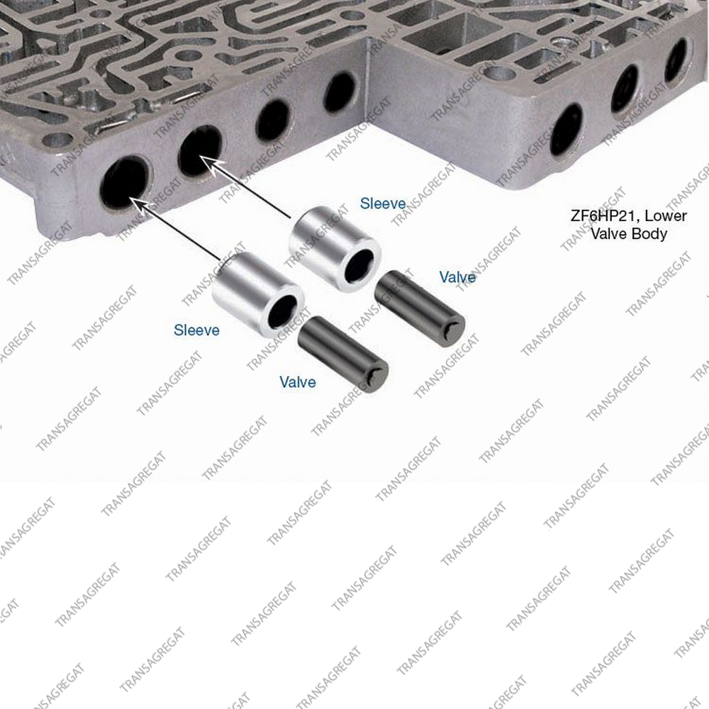 Клапан контроля сцепления A, E бустерный