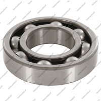 Подшипник ведомого шкива задний (тип 1, 43x87x19.0, шариковый, пластиковый сепаратор)*